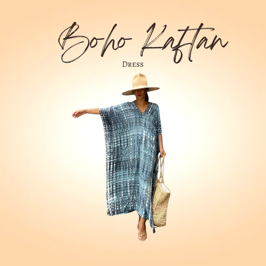 Boho Chic Kaftan Dress
