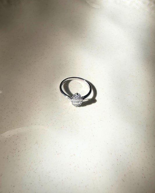 Marquise Shape Baguette Diamond Ring