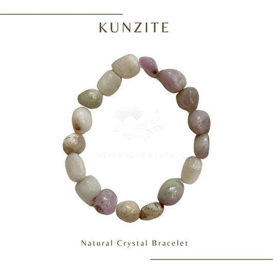 Kunzite Nugget Bracelet