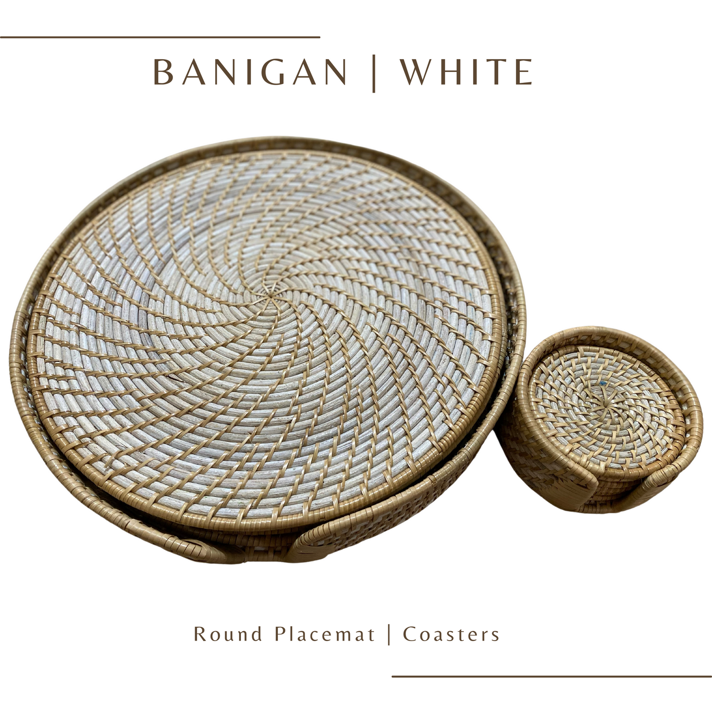Banigan White | 6pcs